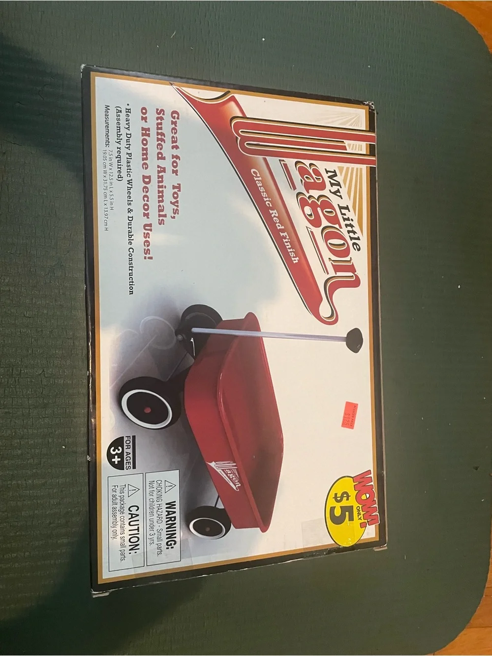 My Little Wagon Classic Red Toy Wagon Retro Style